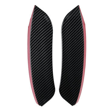Car Front Bumper Fog Light Grill Splitter Canard Trim For Mercedes-benz A Cl... (COLOR: CARBONFIBER)