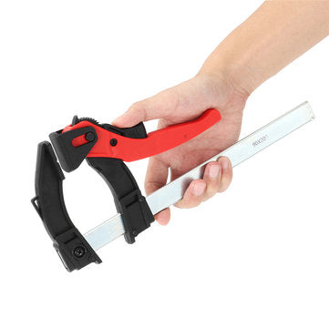 Drillpro 200mm Clamping Wood F Clamp 90mm Woodworking Fast Clamp