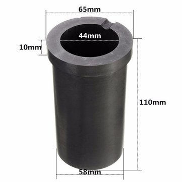 Graphite Crucible 2KG Metal Melting Gold Silver Scrap Casting Mould Melt