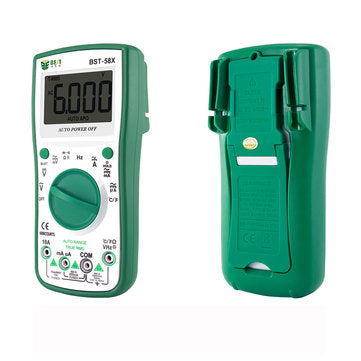 BST-58X 6000 Counts Ture RMS Digital Multimeter NCV Frequency Auto Power off AC DC Voltage Ammeter C