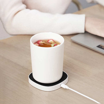 Xiaoda 15W Quick Charging 18W Constant Temperature Cup Pad Wireless Charger For Smart Home From Sys
