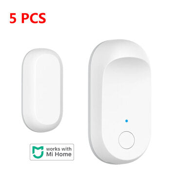 5PCS2021 New Version Qingping Door & Window Sensor bluetooth 5.0 Home Security Alarm Detector