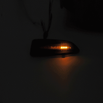 Dynamic Flowing LED Side Marker Lights Turn Indicator Repeater Lamp Amber For Opel Vauxhall Astra J