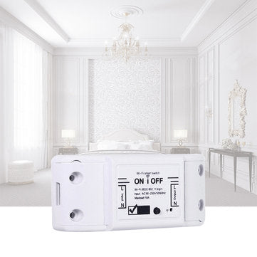 Bakeey 220V 10A WiFi Smart Switch Controller Universal Circuit Breaker DIY Automation Wireless Remot