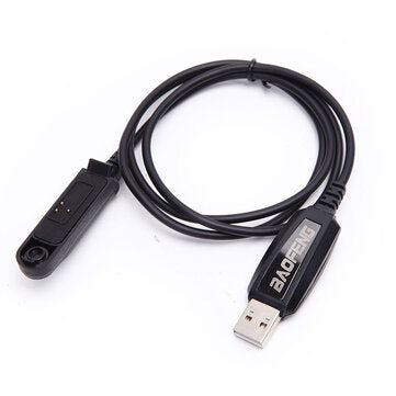 Walkie Talkie Charging Cable Portable Intercom USB Charger for BAOFENG UV9R AMG/GT-3WP/9R Plus/A58/9