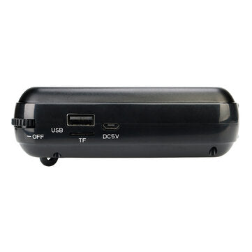 Retekess PR16R Portable Digital Display Screen FM Voice Amplifier with Recording Function and Large