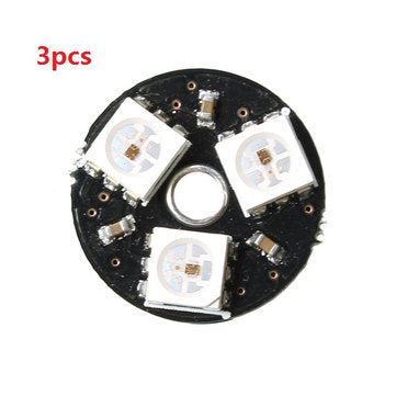 3pcs CJMCU-3bit WS2812 RGB LED Full Color Drive LED Light Circular Development Board Geekcreit for A