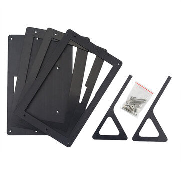 Caturda C1034 7 Inch  Screen Split Style  Acrylic Protect Cover fits C0960 for Raspberry Pi