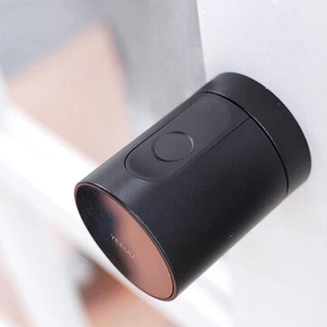 YEEUU Smart Door Lock Single Tongue Spherical Spl... (TYPE: S170FINGERPRINT/PASSWORD/CARD/KEYUNLOCK)
