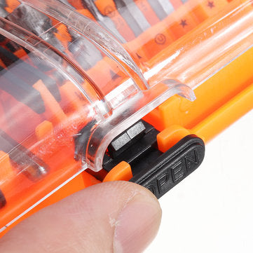 HILDA 45 in 1 Magnetic Screwdriver Set Insulation Disassemble Mobile Watch Computer Repairing DIY Mu