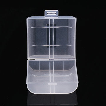 Palo 2 Slot C D Size Battery Storage Organization Case Box Holder