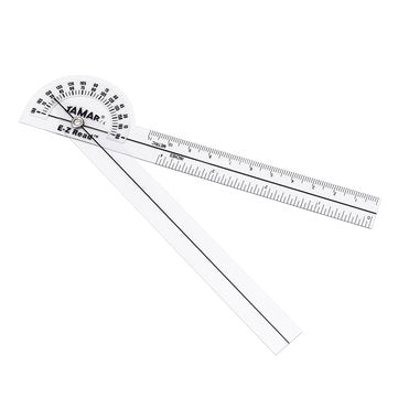 6Pcs 360 12/8/6 Inch Medical Spinal Ruler Goniometer Angle Protractor Angle Ruler