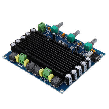 XH-M549 150W*2  Digital Power Amplifier Board TPA3116D2 Digital Audio Amplifier Board 2.0 Channels w
