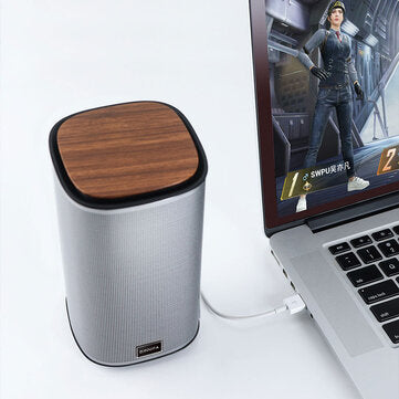 BINNIFA bluetooth 5.0 Desktop Computer Stereo Speaker USB Sound Card Mobile Computer Connection