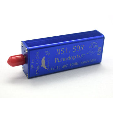 New MSI.SDR 10kHz to 2GHz Panadapter SDR Receiver LF , HF, VHF UHF Compatible SDRPlay RSP1