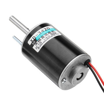 Machifit 3420 Motor 12V 3000rpm Permanent Magnet Motor DC Motor Adjustable Reversing Motor