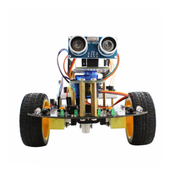 Yahboom 2WD Multi-functional Smartduino Starter Kit Smart Robot 2in1 for  Uno R3 Compatible Scratch3