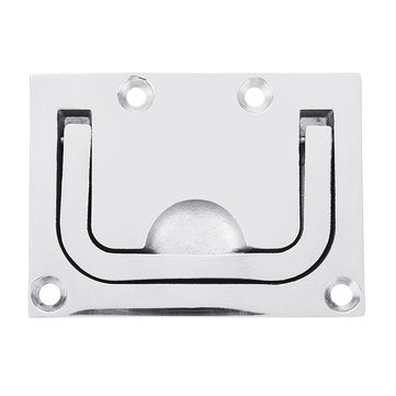 Stainless Steel 316 Flush Hatch Lift Ring Hatch Pull Handle Locker Cabinet Hardware