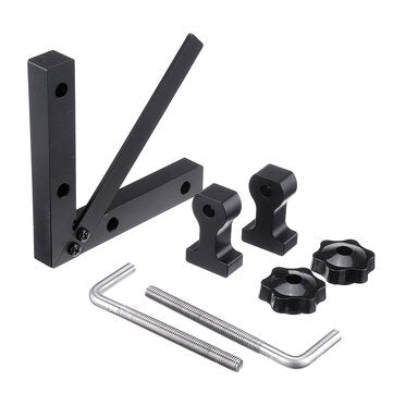 Drillpro Center Scriber Instrument L-Shaped Auxiliary Fixture Splicing Board Positioning Panel Fixed