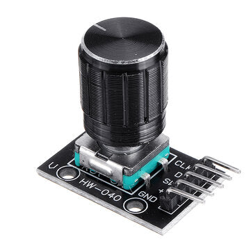 KY-040 360 Degrees Rotary Encoder Module with 1516.5mm Potentiometer Rotary Knob Cap for Brick Sen