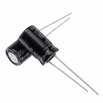 100Pcs High Frequency Low Impedance 25V 1000uF 10*13MM Aluminum Electrolytic Capacitor 1000uf 25v 25