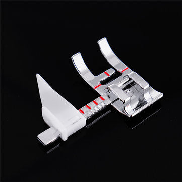 Adjustable Ruler Guide Sewing Machine Presser Foot With IDT System 1/3 Inch 1/4 Inch Sewing