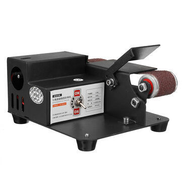 7 Speeds Multifunctional Mini Belt Sander Cutter Electric DIY Polishing Grinding Machine Tool