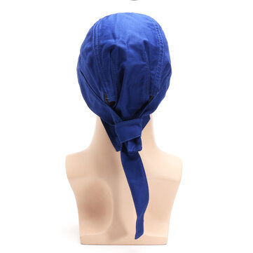 Welding Welder Protective Hat Cap Scarf Welders Flame Retardant Cotton Bandana