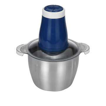 YIDUOMI Electric Meat Grinder 3L 500W Kitchen Industrial Stainless Steel Sausage Maker (COLOR: BLUE)
