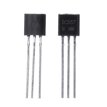 50pcs BC547+BC557 Each 25pcs BC547B BC557B NPN PNP Transistor TO-92 Power Triode Transistor Kit Bag