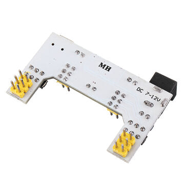 MB102 2 Channel 3.3V 5V Breadboard Power Supply Module White Breadboard Dedicated Power Module MB-10