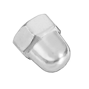 Suleve M4SN3 30Pcs M4 304 Stainless Steel Dome Head Cap Acorn Hex Nuts Thread Decor Cover Nuts