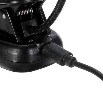 USB Rechargeable Three Modes Lighting Adjustment Two-color 4 LED Table Lights For Reading