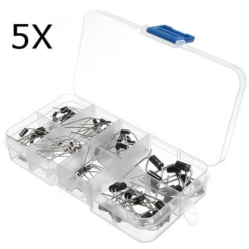 500 Pcs Diodes Kit Rectifier Schottky 1N4007 1N4148  1N5817 1N5408 1N5822 1N5399 FR107 FR207 In Comp