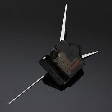 5Pcs DIY White Triangle Hands Quartz Black Wall Clock Movement Mechanism