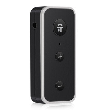 Bakeey BT510 bluetooth 5.0 Audio Receiver 3.5mm AUX Car Speaker Headphone Adapter... (COLOR1: BLACK)