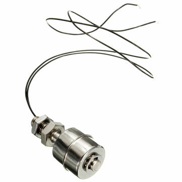 50W 220V Stainless Steel Vertical Liquid Water Level Sensor Tank Pool Internal Floating Switch