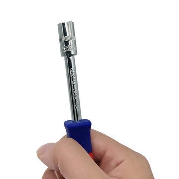 1/4inch Socket Wrench Driver Standard With Internal 1/4" Female End Attachment Extension 150mm CR-V