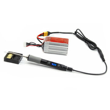SQ-D60 60W Digital Soldering Iron Station DC12-24V Type-C Interface 100-400 Adjustable Tempera