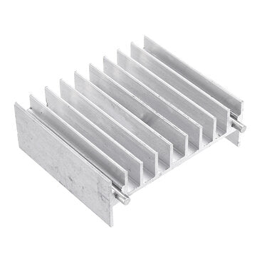 5pcs Transistor Radiator Power Amplifier Chip Heat Sink Thyristor Aluminum Heat Sink 47*16.5*40MM