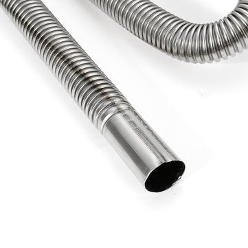 1.5m Stainless Steel Exhaust Pipe Hose Parking Air Heater Tank Diesel Gas Vent