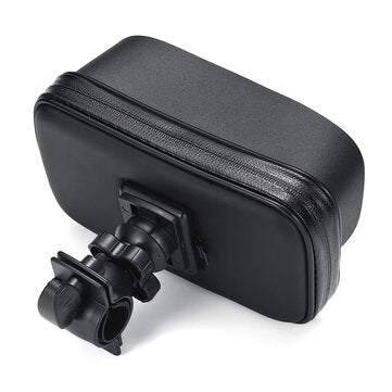 5.5" Waterproof Sun Shade Anti-UV Cellphone GPS Holder Motorcycle Bicycle Mount Case Bag