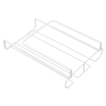 White Metal Fresh Bar Champagne Wine Glass Holder Rack Storage Cabinet Hanging