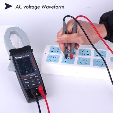 MUSTOOL MT336 600V True RMS Digital Clamp Meter with AC V/A Waveform Display Multimeter Oscilloscope