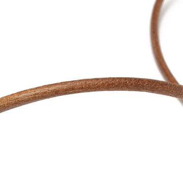 183cm Leather Belt Treadle Parts With Hook For Singer Sewing Machine 5mm Diameter