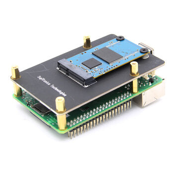 X857 mSata SSD Shield for Raspberry Pi 4B