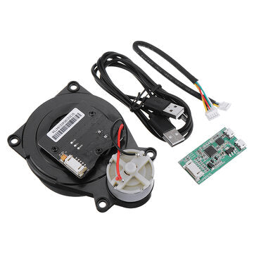 Dalata2A Laser Radar Scanner Lidar Sensor Detector Distance Detection Module 360 8meter 5000 time/