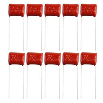 10pcs CBB22 Capacitor 400V 224J