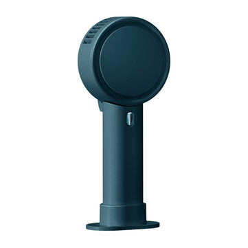 Protable Handheld Bladeless Fan Mini Hanging Neck Fan Desktop Cooling Fa... (TYPE: B | COLOR: GREEN)