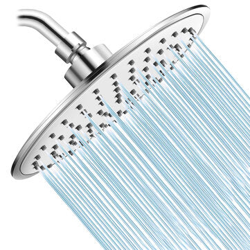 10`` Round High Pressure Rainfall Shower Head 9.6L/min Self-cleaning Nozzles